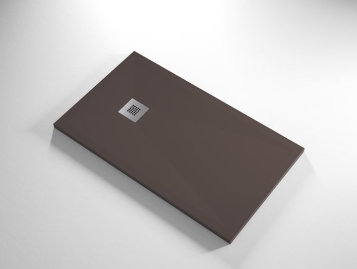 Receveur de douche en résine Design Basic Bruntec option 7