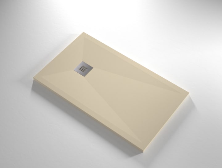 Receveur de douche en résine Design Basic Bruntec option 13