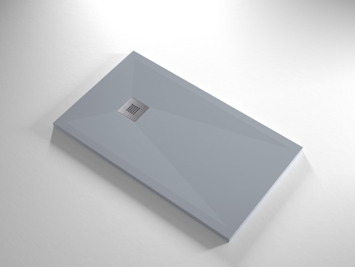 Receveur de douche en résine Design Basic Bruntec option 5