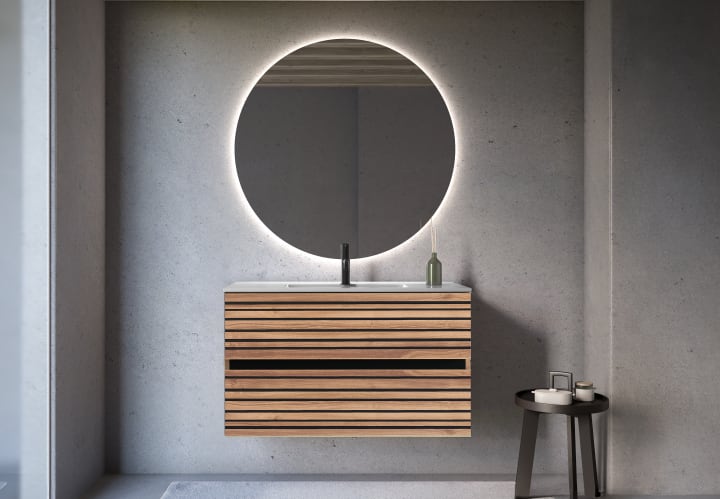 Ensemble de meubles de salle de bains Kora Bruntec principal 1