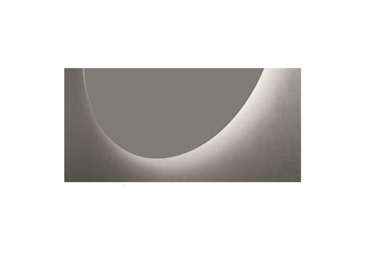 Miroir de salle de bain avec éclairage LED Oval Ledimex détail 4