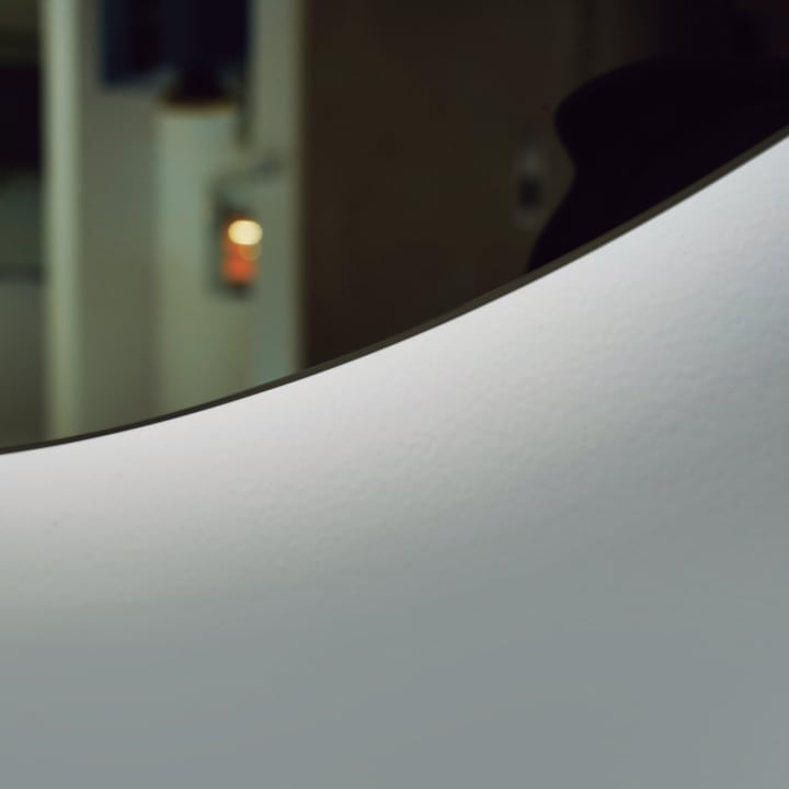 Miroir de salle de bain avec éclairage LED Oval Ledimex détail 3