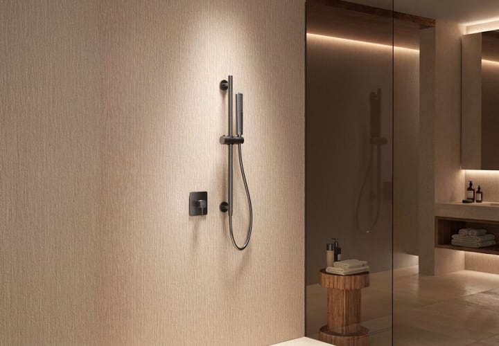 Ensemble de douche à encastrer Firenze Imex avec barre d'appui environnement 8