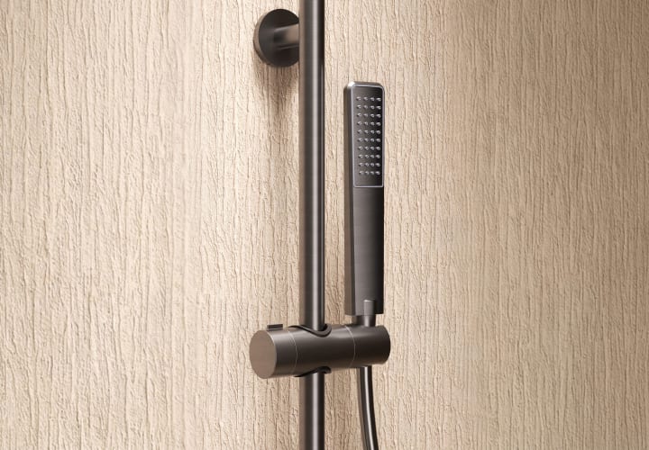 Ensemble de douche à encastrer Firenze Imex avec barre d'appui détail 7