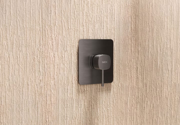 Ensemble de douche à encastrer Firenze Imex avec barre d'appui détail 6