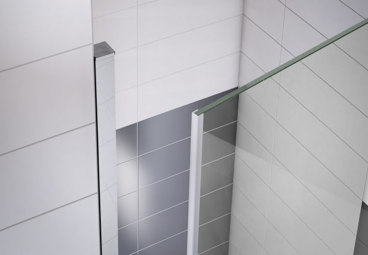 Paroi de douche Bruntec Caspio détail 2