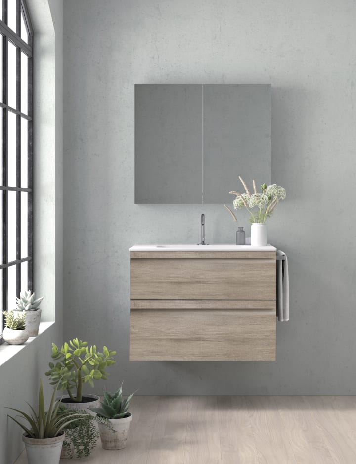 Meubles de salle de bains profondeur réduite 39 cm Natalia Avila dos principal 1