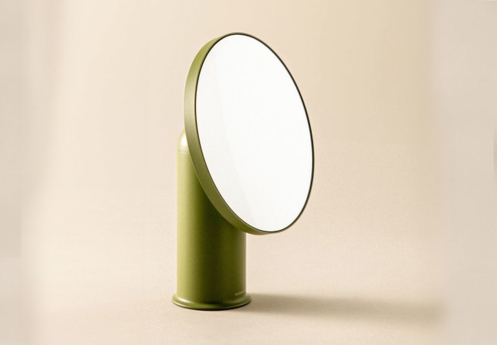 Miroir rond Geyser par Cosmic principal 2