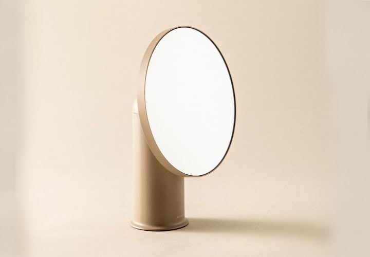 Miroir rond Geyser par Cosmic principal 4