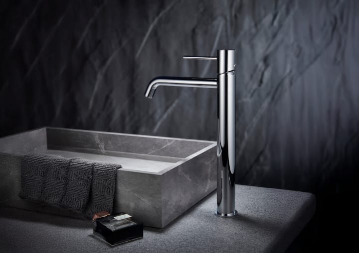 Pack Mitigeur de lavabo bec haut Monza Imex + Valve click-clack environnement 8