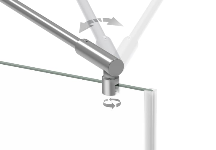 Paroi de douche Fresh (FR603) Kassandra détail 2