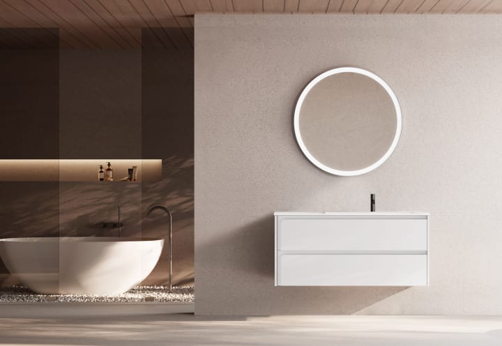Ensemble de meubles de salle de bains Indico Viso principal 8