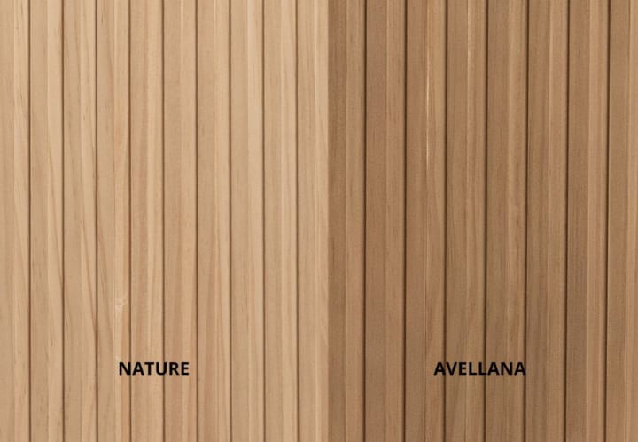 Meuble de salle de bain en bois massif avec plan de toilette Alpes 4 Bruntec détail 4