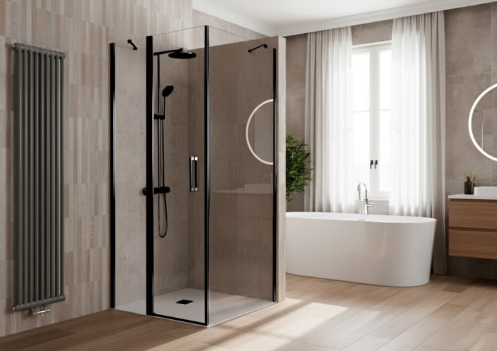 Paroi de douche Carina Bruntec principal 1