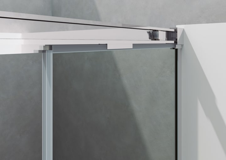 Paroi de douche Meissa de Bruntec sur mesure détail 6