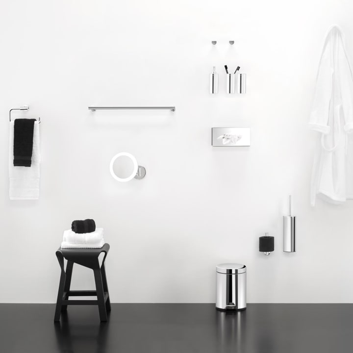 Porte-rouleau de toilette Architect Cosmic avec couvercle environnement 4