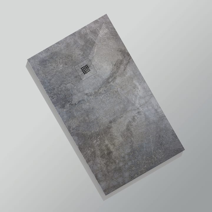 Receveurs de douche en résine décorés Design 3D Ciment Bruntec option 10