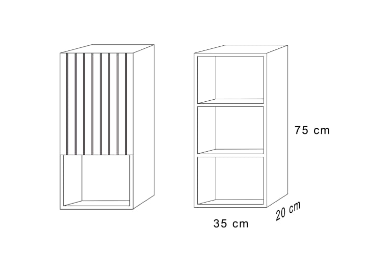 Colonne de bain Bruntec Ebi croquis 11