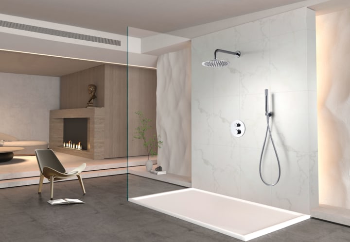 Ensemble de douche encastré Genova Imex environnement 6