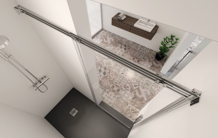 Paroi de douche Vita (VA-216) Profiltek détail 2