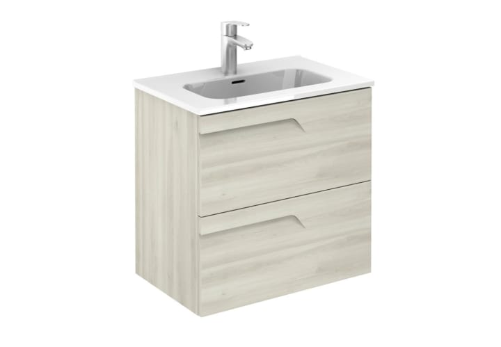 Ensemble de meubles de salle de bains profondeur réduite 39 cm Vitale Royo 3D 16