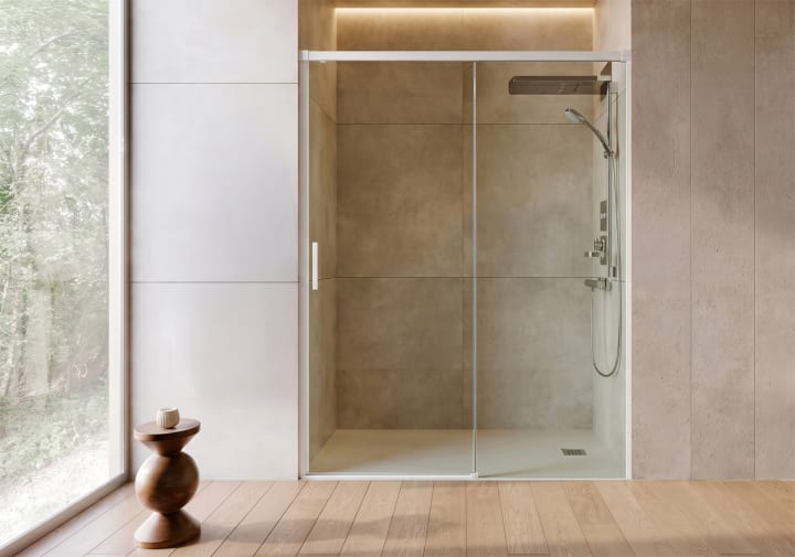 Paroi de douche sur mesure Elara Bruntec sur mesure principal 2