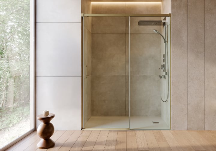 Paroi de douche sur mesure Elara Bruntec sur mesure principal 3