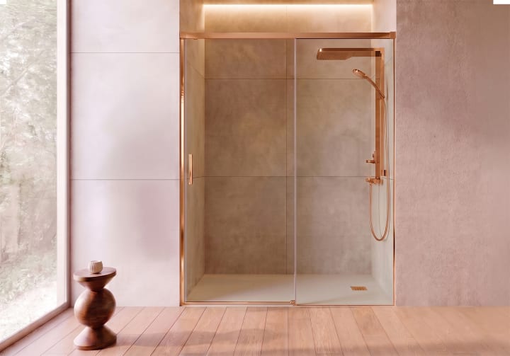 Paroi de douche sur mesure Elara Bruntec sur mesure principal 5