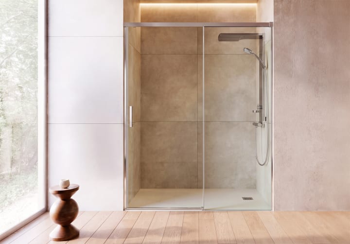 Paroi de douche sur mesure Elara Bruntec sur mesure principal 4
