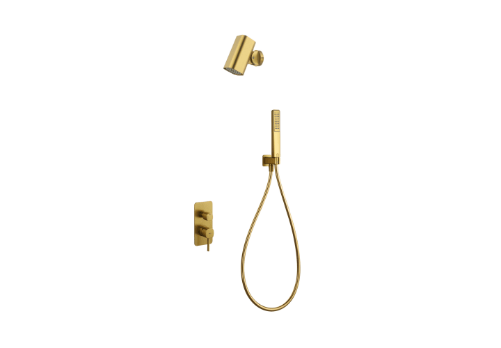 Ensemble de douche encastré avec pomme de douche orientable Imex Toscana principal 3