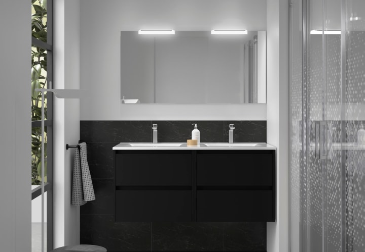Ensemble de meubles de salle de bains Noja Salgar principal 1
