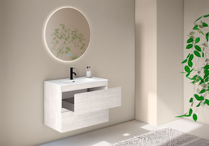 Ensemble de meubles de salle de bains Roma Bruntec détail 13