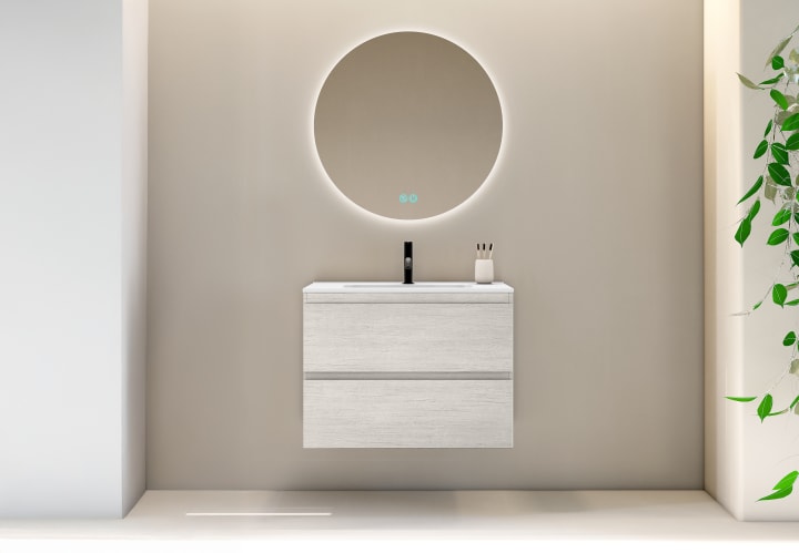 Ensemble de meubles de salle de bains Roma Bruntec principal 4