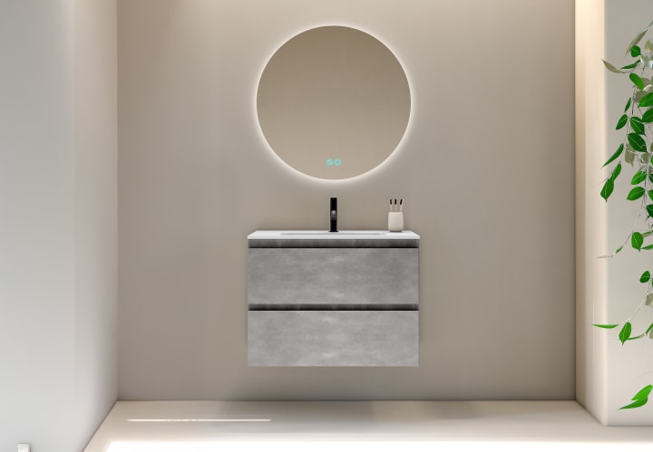 Ensemble de meubles de salle de bains Roma Bruntec principal 7