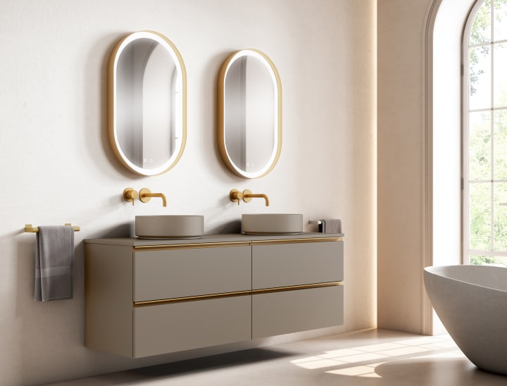Meuble de salle de bains avec plan de toilette hydrofuge Granada Visobath principal 8