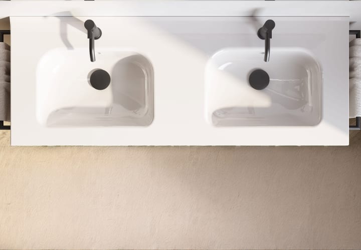 Ensemble de meubles de salle de bains Logika Royo détail 4