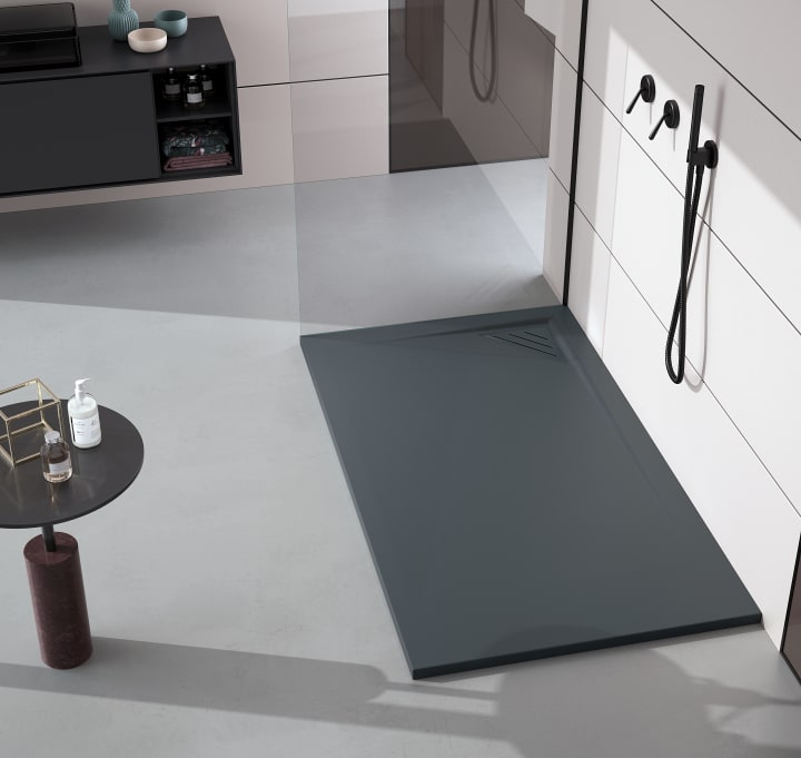 Receveurs de douche en résine Design Corner Bruntec environnement 4