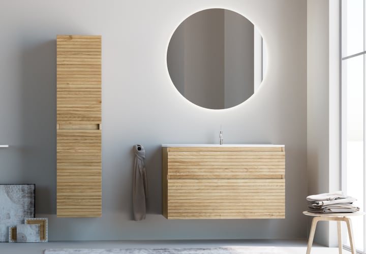 Bruntec Horizontal Palilleria Alpes 1 ensemble de meubles de salle de bains principal 1