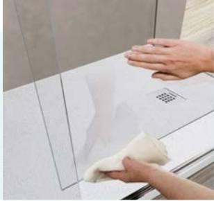 Paroi de douche 400 (CU100) Kassandra détail 2