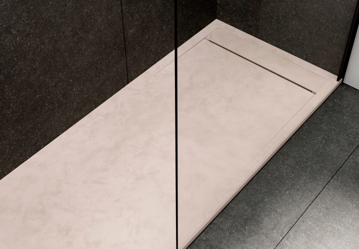 Receveur de douche en résine Corvus Hidronatur environnement 12