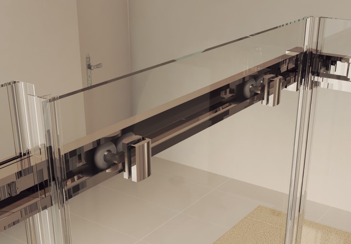 Paroi de douche Venus (300) Bruntec détail 5