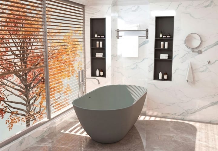 Baignoire autoportante Lyra de Baños 10 environnement 8