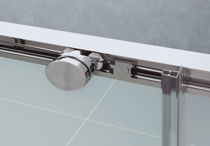 Paroi de douche Afrodita (100) Bruntec détail 2
