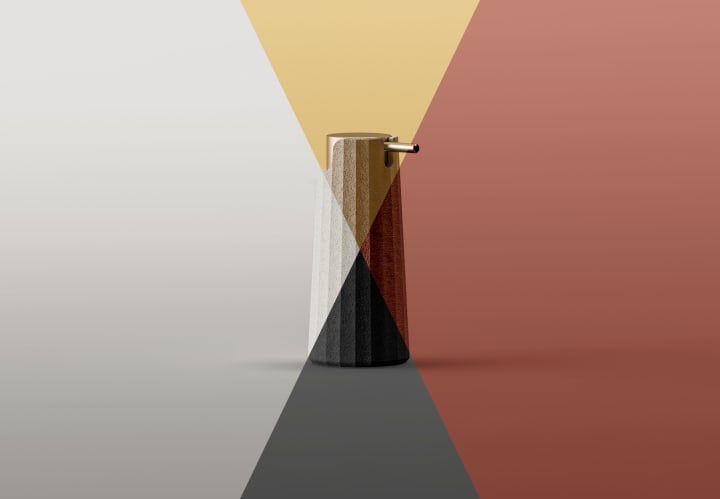 Distributeur de savon Futura par Cosmic détail 8