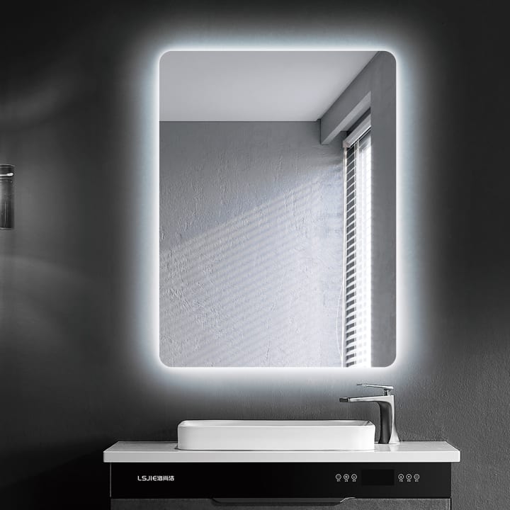 Miroir de salle de bains avec éclairage LED Dinamarca Ledimex principal 2