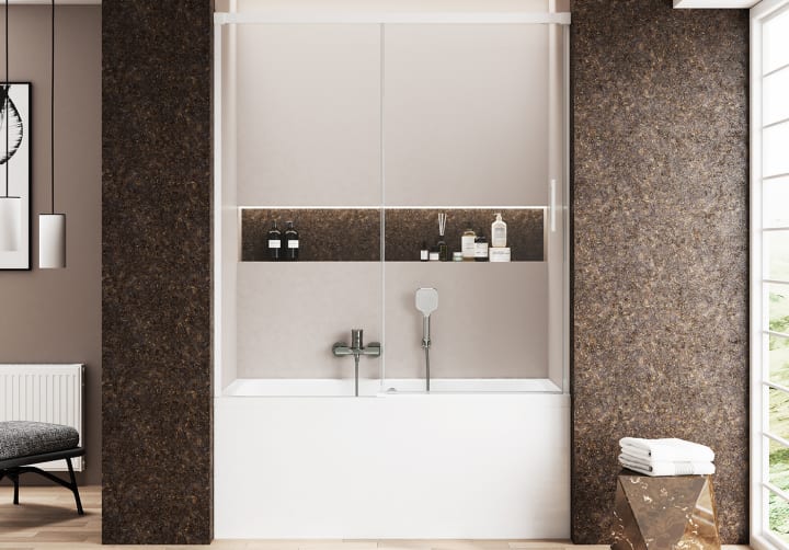 Pare-baignoire Copenhague Bruntec principal 2