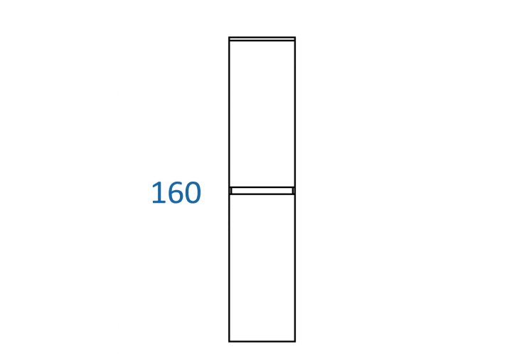 Colonne de salle de bains Basic Viso croquis 20