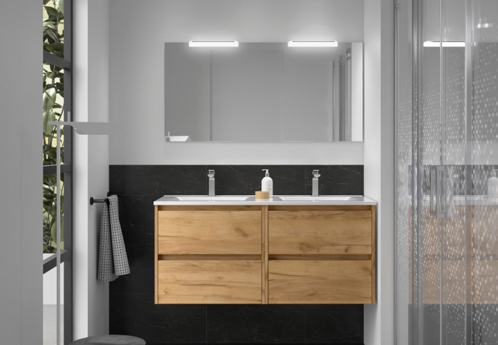 Ensemble de meubles de salle de bains Noja Salgar principal 6
