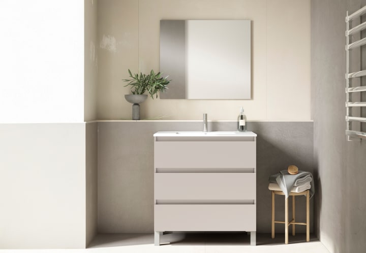 Meuble de salle de bains à faible profondeur 39,5 cm Box Viso principal 5