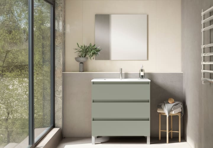 Meuble de salle de bains à faible profondeur 39,5 cm Box Viso principal 6